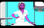 Les Manley in: Search for the King for IBM PC/Compatibles - Les almost died!