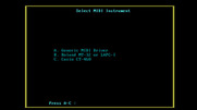 Les Manley in: Search for the King for IBM PC/Compatibles - There are a few additional MIDI options.