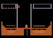 Montezuma's Revenge for Atari 5200 - Game starting screen.