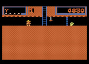 Montezuma's Revenge for Atari 5200 - Head up the ladder, or try to sneak past that skull?