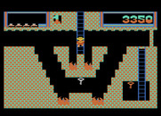 Montezuma's Revenge for Atari 5200 - Don't fall in the fire trying to reach that key...
