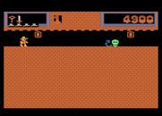 Montezuma's Revenge for Atari 5200 - Not a lot of room to navigate here.