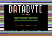 Montezuma's Revenge for Commodore 64 - Loading screen (Cassette version).