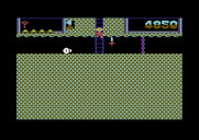 Montezuma's Revenge for Commodore 64 - Skulls always get in the way...