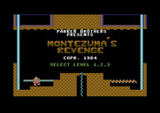 Montezuma's Revenge for Commodore 64 - Title screen.