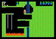Montezuma's Revenge for Apple II - Can I make the jump to the next platform here?