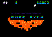 Montezuma's Revenge for Apple II - Game over.