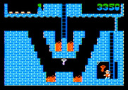 Montezuma's Revenge for Apple II - Found a key! These are always useful...