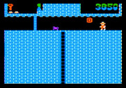 Montezuma's Revenge for Apple II - Avoid the spiders...