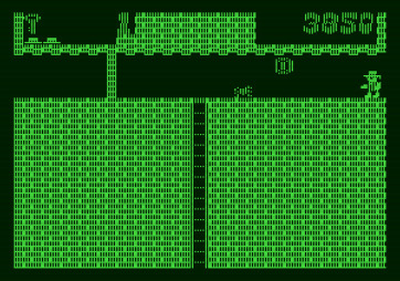 Montezuma's Revenge for Apple II - Avoid the spiders...