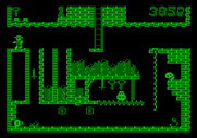 Montezuma's Revenge for Apple II - This screen can be tricky...