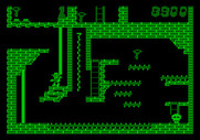 Montezuma's Revenge for Apple II - Another key...always need one of those!