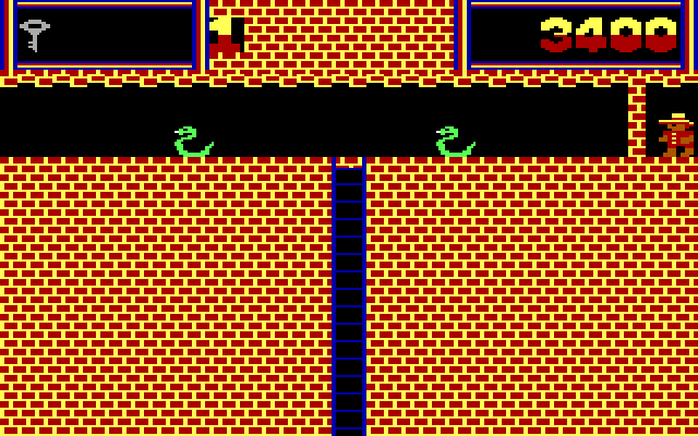 Montezuma's Revenge IBM PC/Compatibles Screenshot: I encountered a dead end...