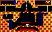 Montezuma's Revenge for IBM PC/Compatibles - The first room you'll encounter...