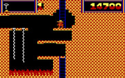 Montezuma's Revenge for IBM PC/Compatibles - Don't fall too far...or you'll be squashed!