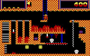 Montezuma's Revenge for IBM PC/Compatibles - Each screen presents a different challenge.