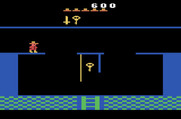 Montezuma's Revenge for Atari 2600 - Hmm, is there a way to reach that key from here?