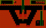 Montezuma's Revenge for IBM PC/Compatibles - Don't land in the fire!