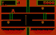 Montezuma's Revenge for IBM PC/Compatibles - Running away from skulls...