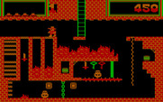 Montezuma's Revenge for IBM PC/Compatibles - A tricky screen; how to reach those keys?