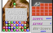 X Rock for IBM PC/Compatibles - Game over.