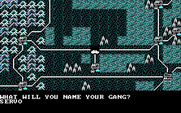 Roadwar 2000 for IBM PC/Compatibles - Game start; what is your name?