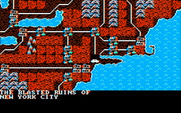 Roadwar 2000 for IBM PC/Compatibles - Found the blasted ruins of New York City.