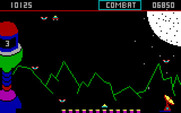 Moon Bugs for IBM PC/Compatibles - Shoot the bug at the top for a bonus.