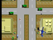 Thunder Blade for Sega Master System - Shoot the tanks before they shoot you!