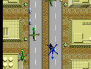 Thunder Blade for Sega Master System - Game start.