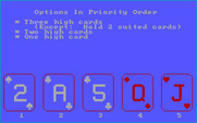 Vegas Video Poker for IBM PC/Compatibles - Here are some suggestions for this hand.