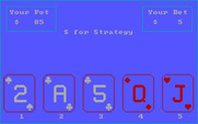 Vegas Video Poker for IBM PC/Compatibles - The next hand...