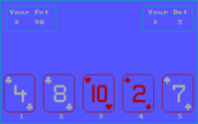 Vegas Video Poker for IBM PC/Compatibles - You can also turn the suggestions off.