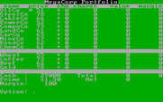 Market Mogul for IBM PC/Compatibles - Game start.