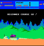 Moon Patrol for Arcade - Game start.