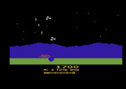 Moon Patrol for Atari 2600 - Crash! I hit a crater...