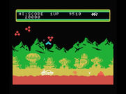 Moon Patrol for MSX - On to the next area...