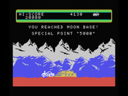 Moon Patrol for MSX - I reached a moon base!