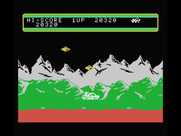 Moon Patrol for MSX - You have to jump over these land mines.