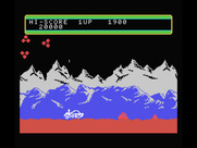 Moon Patrol for MSX - Watch out for rocks!