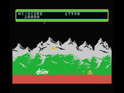 Moon Patrol for MSX - Enemy tanks will cause trouble here...