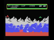 Moon Patrol for MSX - Oops, I crashed!