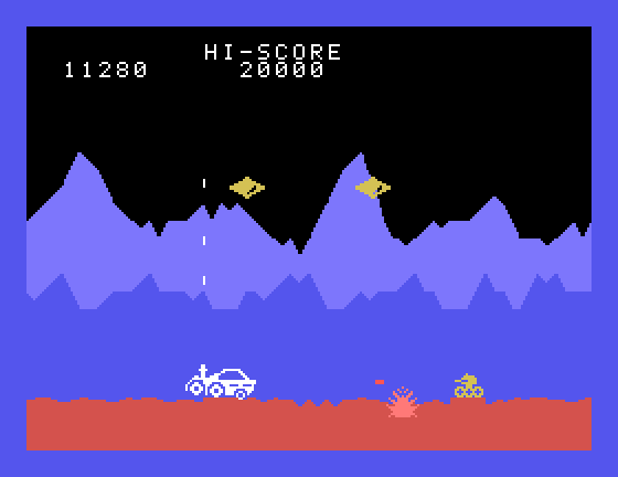 Moon Patrol Sord M5 Screenshot: Tanks ahead...