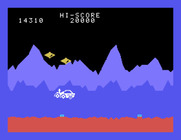 Moon Patrol for Sord M5 - Jump over the land mines.