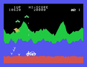 Moon Patrol for Sord M5 - Don't get bombed by aliens!