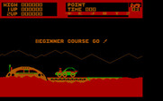 Moon Patrol for IBM PC/Compatibles - Ready to start the beginner course?