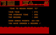 Moon Patrol for IBM PC/Compatibles - Bonus points for completing this leg of the journey.