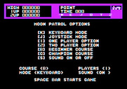 Moon Patrol for Apple II - Apple II Moon Patrol Game options.