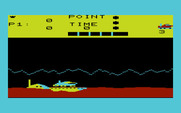 Moon Patrol for Commodore VIC-20 - Game start.