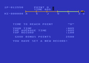 Moon Patrol for Atari 8-bit - A new record!